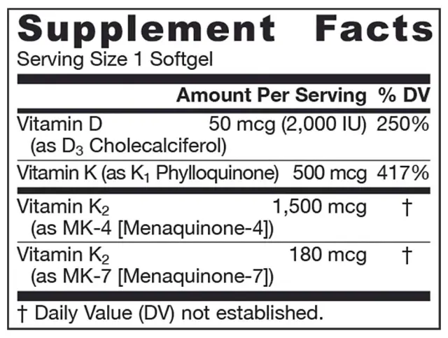 Jarrow Formulas K-Right 2