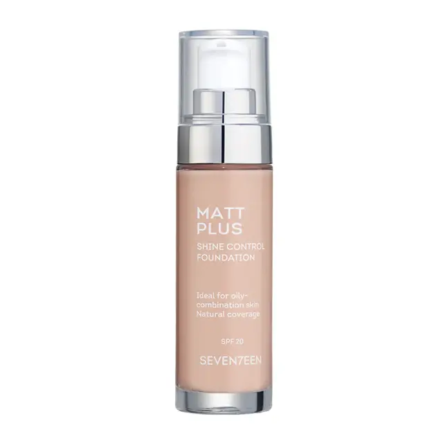 Seventeen Matt Plus Liquid Foundation SPF20 09 Rich Tan