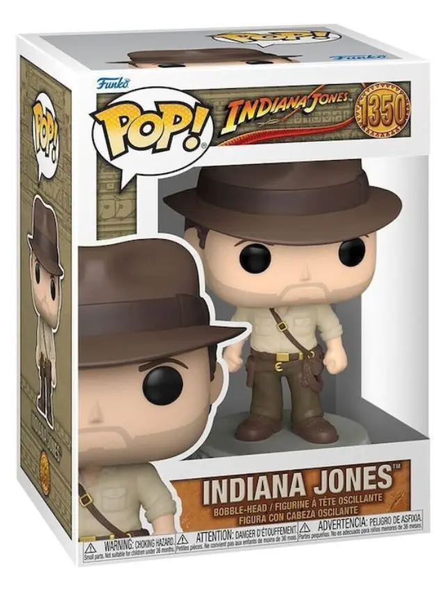 Funko POP! Φιγούρα Βινυλίου Movies: Indiana Jones Raiders of the Lost Ark - Indiana Jones #1350 Vinyl Figure 2