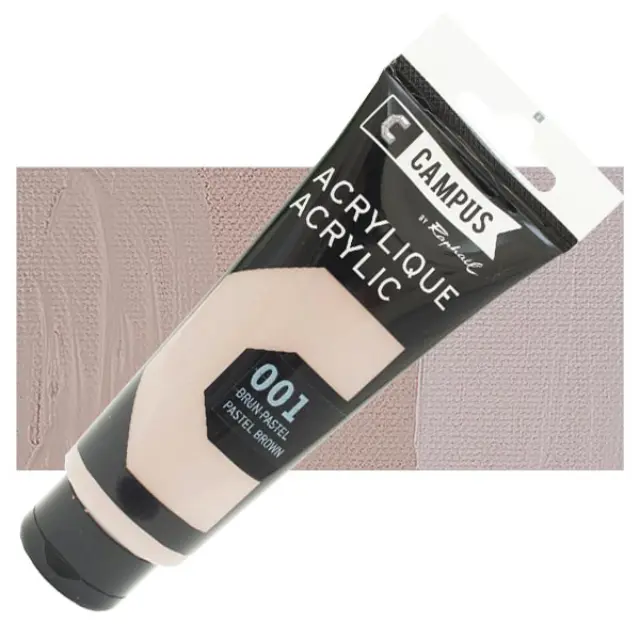 Ακρυλικό Raphael Campus - 001 Pastel Brown - 100ml