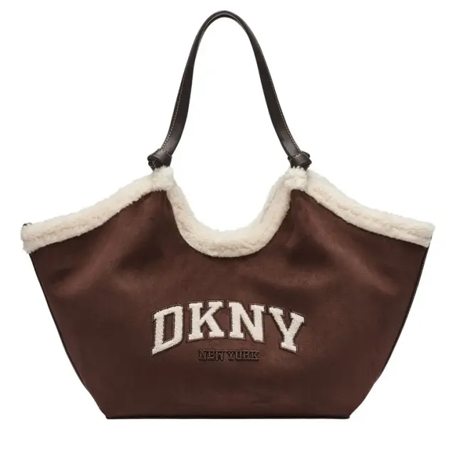 Γυναικεία Τσάντα Ώμου DKNY Paula Md Tote R63ACE49-CBE Καφέ Καφέ - One Size
