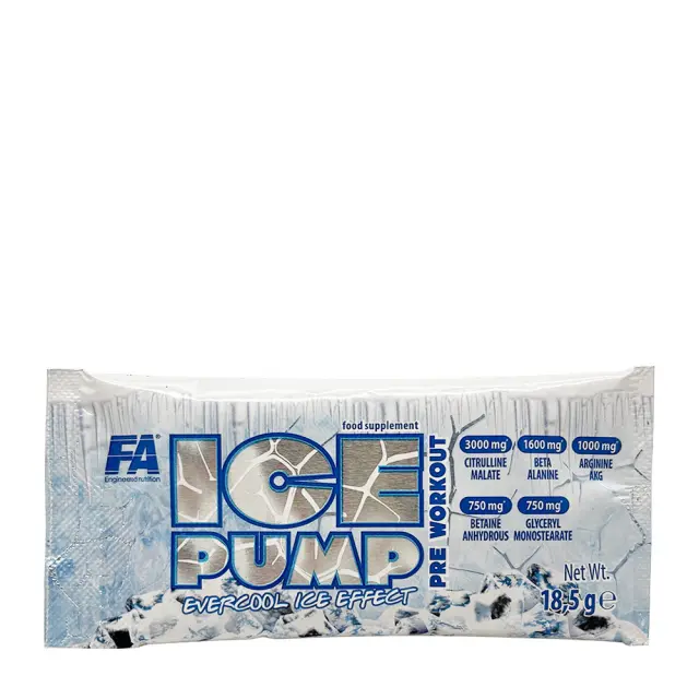 FA - Fitness Authority Ice Pump Pre Workout Sample Mango Passion Fruit, 1 Sachet