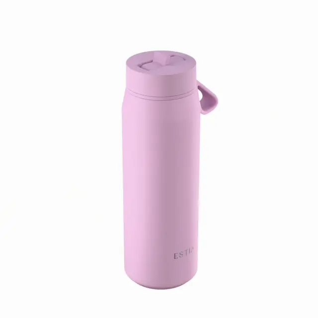 Estia Travel Flask Save The Aegean Pulse Lavender καπάκι leak proof 0.5lt 2