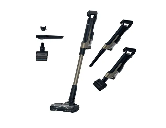 Επαναφορτιζόμενη Ηλεκτρική Σκούπα Stick 2 σε 1 Hoover HF2 Ultra Compact HF210PP 011 με ισχύ 165W και χωρητικότητα κάδου 1L - Gold 39401097