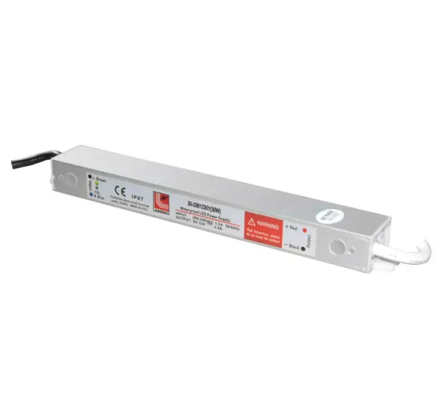 ΤΡΟΦΟΔΟΤΙΚΟ ΣΤΕΓΑΝΟ ΓΙΑ ΤΑΙΝΙΕΣ LED 230V/12VDC 30W IP67