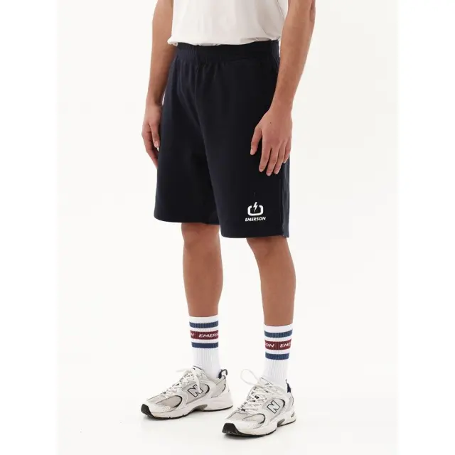 Emerson Men's Sweat Shorts (231.EM26.33-Black) - Μαύρο - 3XL 3