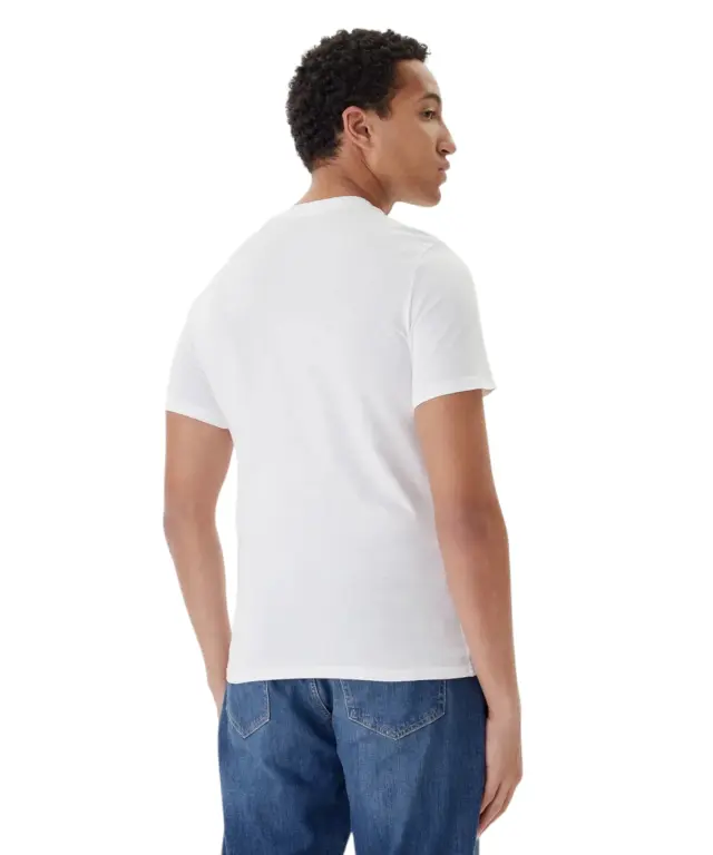 Guess - Ανδρικό Κοντομάνικο T-Shirt Aidy Cn Ss Tee M2YI72I3Z14-G011 Λευκό 2