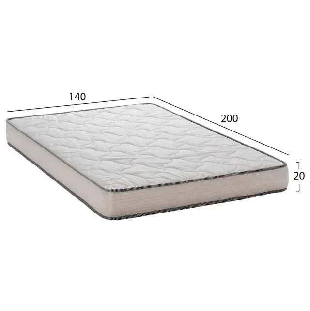 ΣΤΡΩΜΑ DREAMTOPIA ΣΕΙΡΑ RELIEF FB9653.140-200 BONNELL SPRING 140x200x20Y εκ. 2