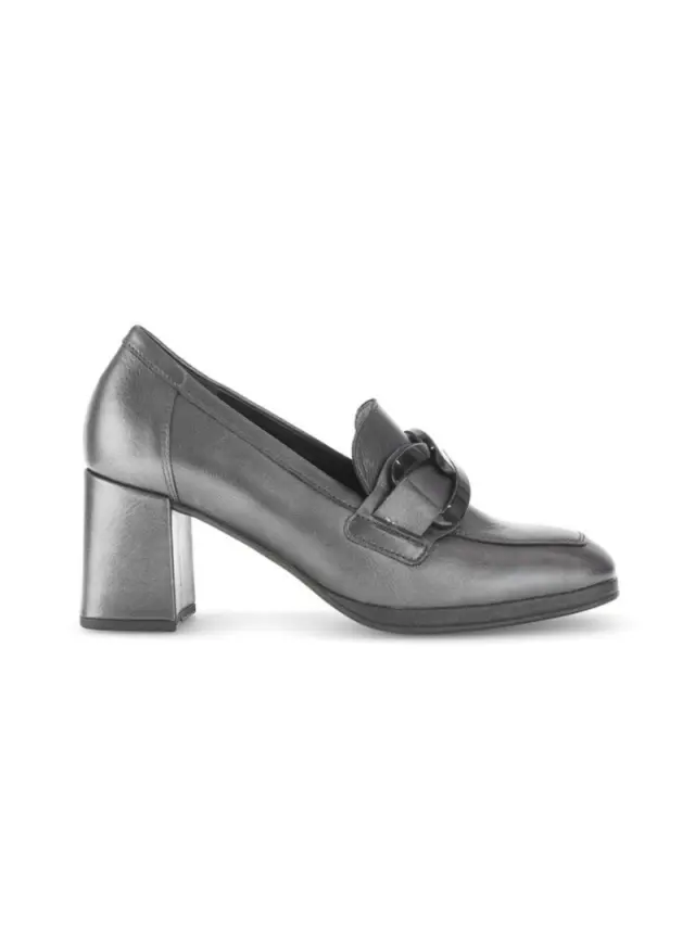 Gabor Μοκασίνια-Loafers Γυναικείο δέρμα Γκρί GAB/55291 69-SILBER 3