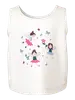 Name It Αμάνικο Τοπ κοριτσίστικο πλεκτό Λευκό NMFVIGEA TANK SHORT TOP - 13241642