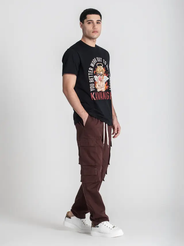 Gianni Kavanagh Ανδρικό WORK OUT T-Shirt – Black - S 3