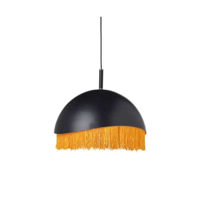 AcaLight Offer NETTO ΦΩΤΙΣΤΙΚΟ ΚΡΕΜΑΣΤΟ ΜΑΥΡΟ ΜΑΤ ΜΕΤΑΛΛΙΚΟ ΣΥΜΒΑΤΙΚΟ 1ΧΕ27 IP20 Φ340Χ1000mm