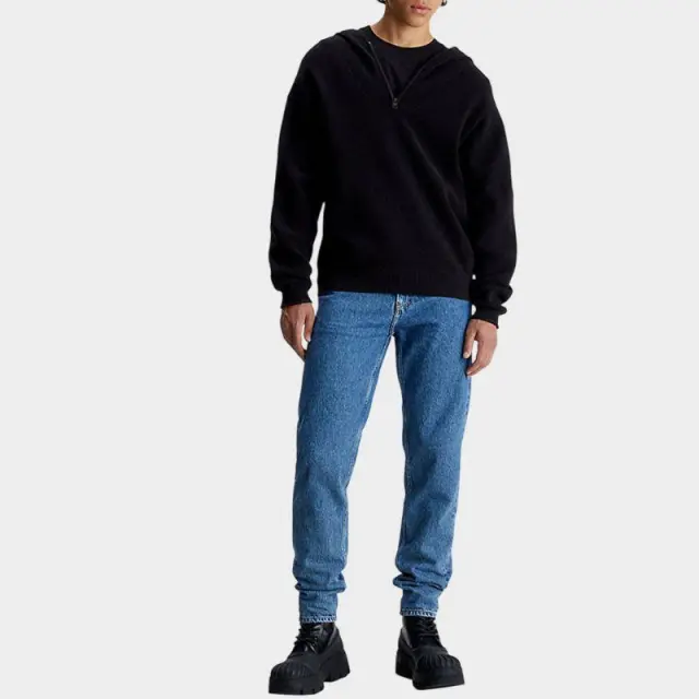 Calvin Klein - Ανδρικό Πουλόβερ Regular Fit J30J323985-BEH Μαύρο - S 2