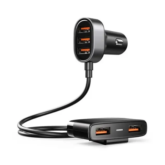 Joyroom Φορτιστής Αυτοκινήτου 5x USB-A Black