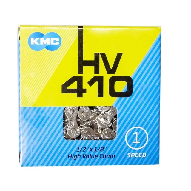 KMC HV-410 ΑΛΥΣΙΔΑ ΠΟΔΗΛΑΤΟΥ 1sp 1/2X1/8 112LINKS GRAY/BROWN