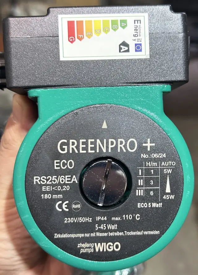 Green Pro Plus ECO Κυκλοφορητής RS25/6 180