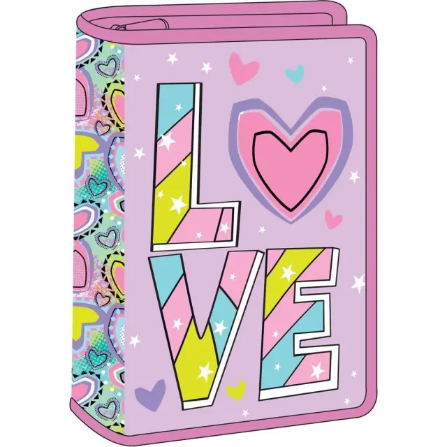 Must Σχολική Κασετίνα Mονή Γεμάτη Love/ 0585754 (Must)