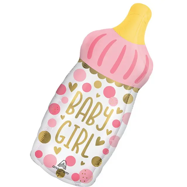 Φοιλ Super Shape Μπιμπερό ροζ - Girl New! / 43 x 71 εκ