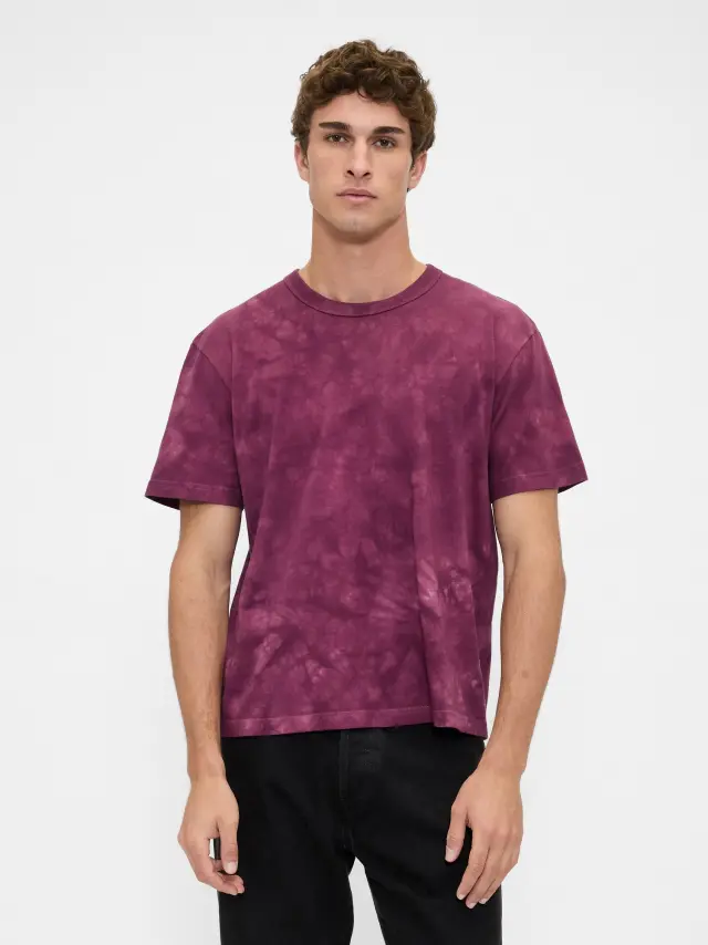 Κόκκινη Original Μπλούζα από 100% Οργανικό Βαμβάκι Purple