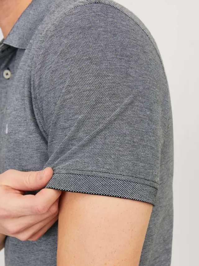 JJEPAULOS POLO SS NOOS Anthracite 3