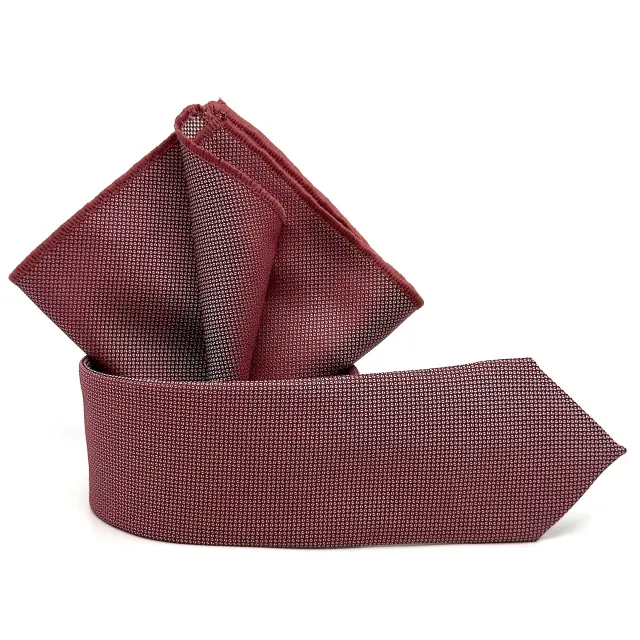 Μπορντό Μαντήλι Ύφασμα Oxford 25*25 CM 3