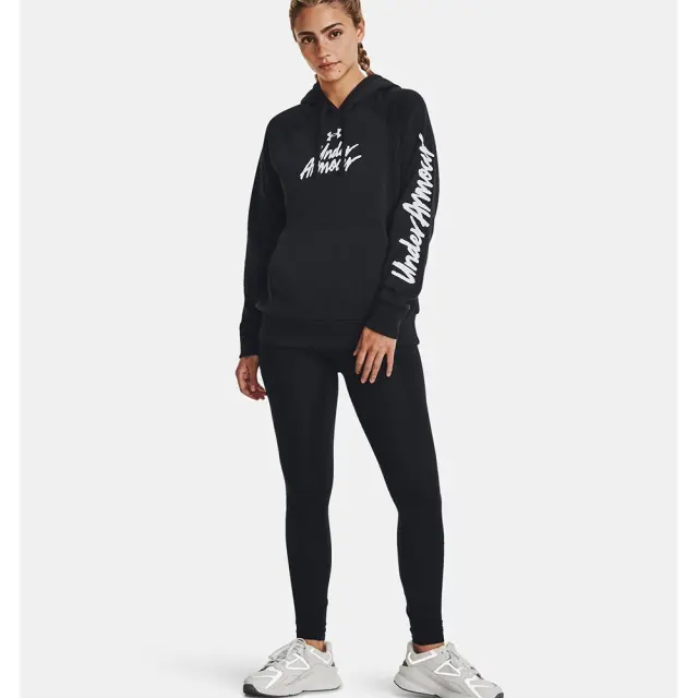 Under Armour Rival Fleece Hoodie (1379609-001) - Μαύρο 2
