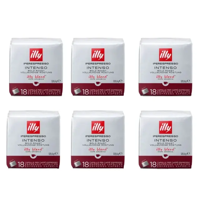 Illy Intenso Κάψουλες iperEspresso 108τμχ