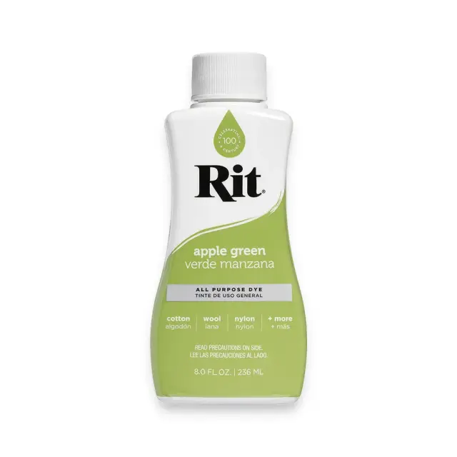 RIT DYE Liquid All-Purpose Βαφή Υφασμάτων – Apple Green 236ml