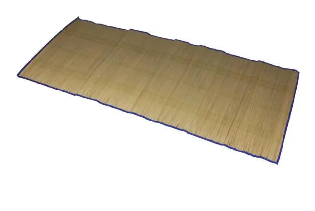 Ψάθα Ρολό Με Λουρί Ώμου Μπλε 180x70cm