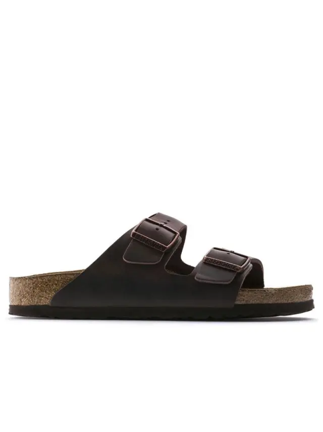 Birkenstock Πέδιλα Unisex δέρμα Oiled Καφέ BIR/ARIZONA SOFT 452761 HABANA 3