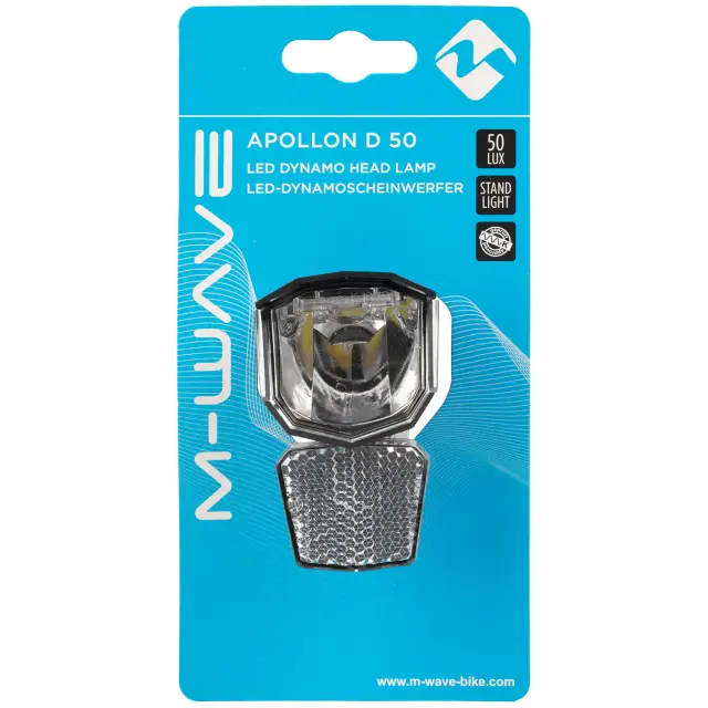 ΦΑΝΑΡΙ ΕΜΠΡΟΣΘΙΟ M-WAVE APOLLON D50 DYNAMO 2