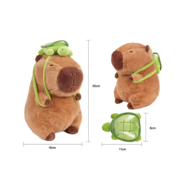 Λούτρινο Καπιμπάρα – Stuffed Capybara 072044 3