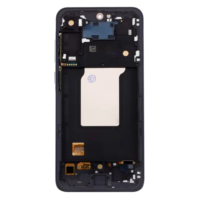LCD display + Touch Unit + Front Cover for Samsung A556B Galaxy A55 5G Navy 2