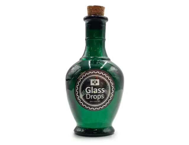 Διακοσμητικό Μπουκάλι με πώμα Glass Drops Andalucia (5620DB734) Aπό 100% ανακυκλωμένο γυαλί, Xωρητικότητας 250ml, Διαστάσεων Ø 8 x Υ 15 cm, Albahaca 5620DB734 3