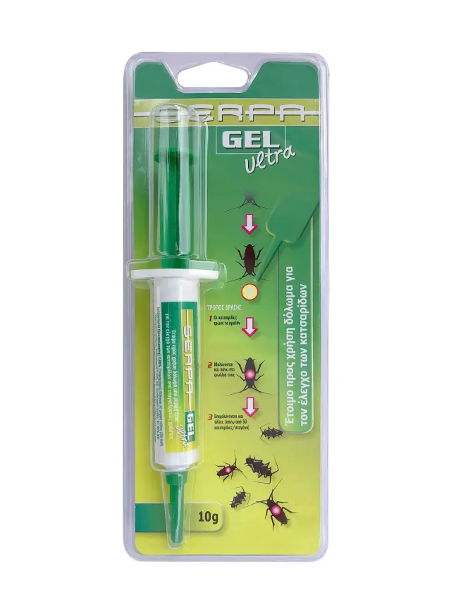 Δάφνη Agrotrade Serpa Ultra Gel για Κατσαρίδες 10gr