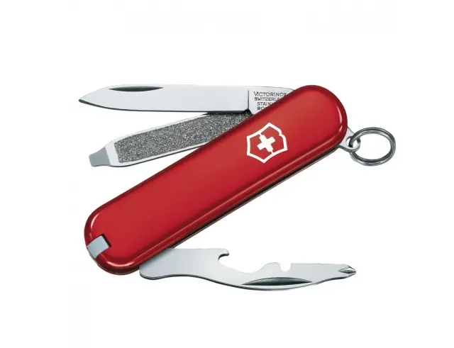 Ελβετικός Σουγιάς Victorinox Rally με 9 λειτουργίες και μήκος 5.8cm - Red0.6163