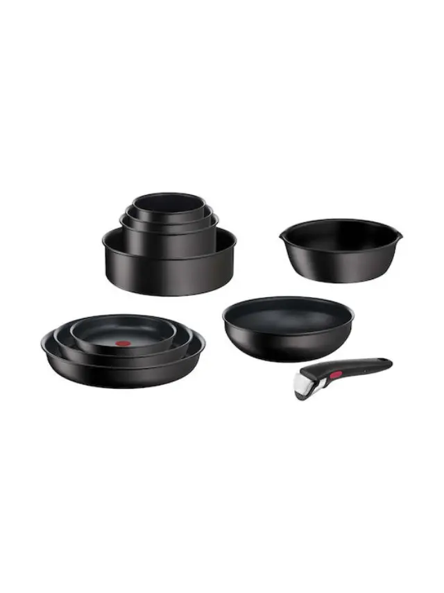 Tefal Ingenio Unlimited Σετ Κατσαρόλες από Αλουμίνιο με Επίστρωση από Πέτρα L76393 4τμχ 2