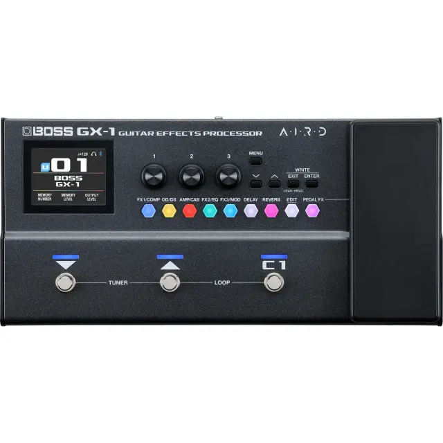 Boss GX-1 Επεξεργαστής Εφέ Κιθάρας Μαύρος