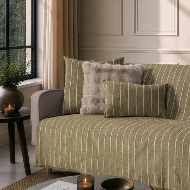 Ριχτάρι Macon 15 Sage Green TEORAN Μονοθέσιο 180x150cm 3