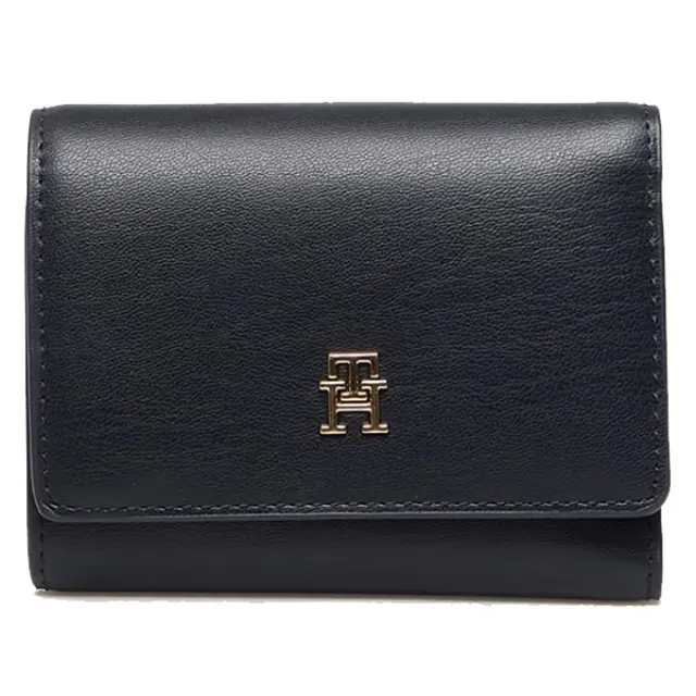Tommy Hilfiger TH Icon Μεσαίο Γυναικείο Πορτοφόλι Navy Blue