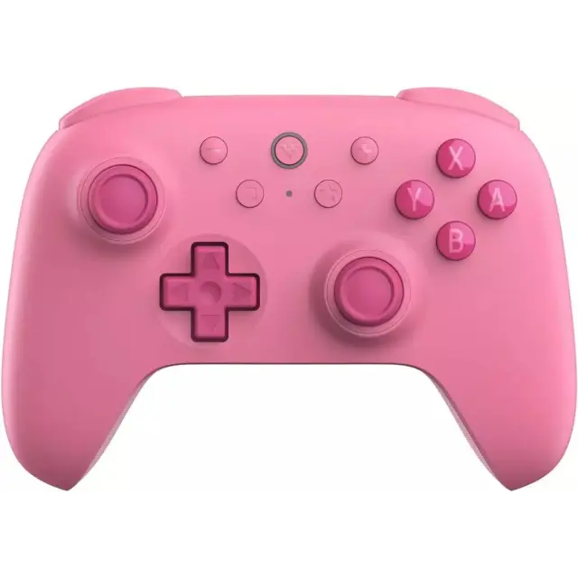 8BitDo Ultimate 2C Ασύρματο Χειριστήριο για Nintendo Switch + Switch 2 με Bluetooth, Hall Effect, Motion Control + Δόνηση – Ροζ