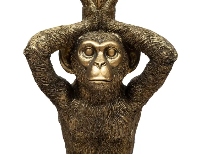 Βοηθητικό Τραπεζάκι Atmosphera Wild Monkey σε σχήμα πιθήκου, με διαστάσεις 40x40x52cm 197755 2