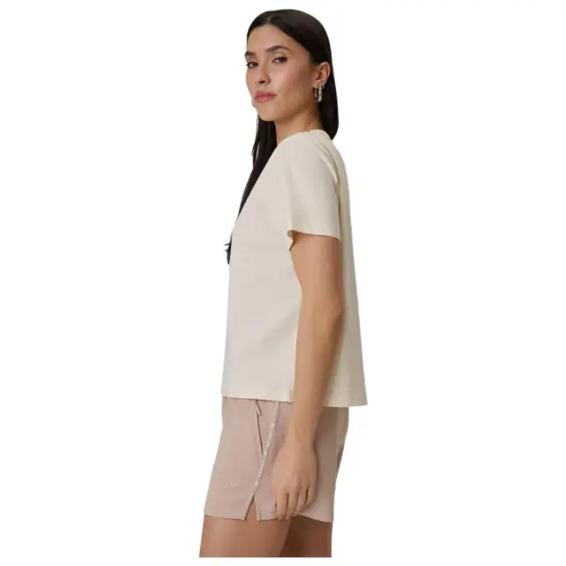 4F T-Shirt Creme 4FWSS26TTSHF2743-12S - L 3