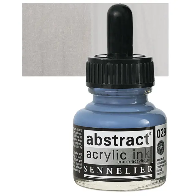 Sennelier Abstract Ακρυλικό Μελάνι 029 Iridescent Silver - 30ml