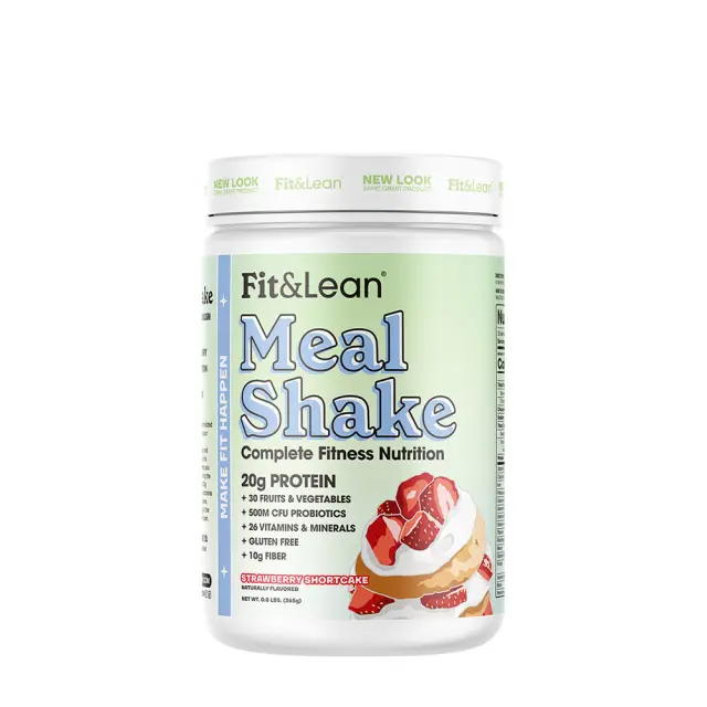Fit & Lean Meal Shake Strawberry Shortcake, 10 Servings