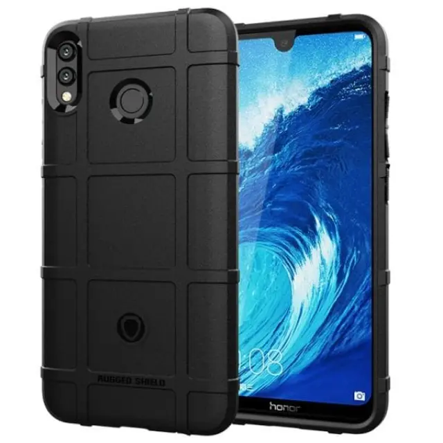 Σκληρή Προστατευτική Θήκη Full Armor για Huawei Y9 2019 Μαύρη OEM