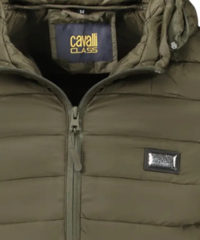 Cavalli Class - Ανδρικό Χειμερινό Μπουφάν TXT40RSB049-04000 Πράσινο 3
