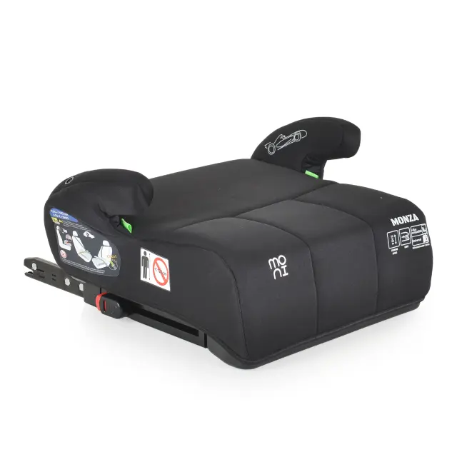 Moni Καθισματάκι Αυτοκινήτου Booster i-Size Monza 22-36 kg με Isofix Black 3801005151523 2