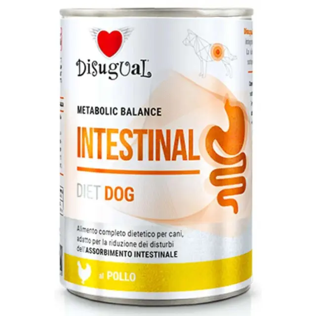 Κλινική Κονσέρβα Σκύλου Disugual Diet Dog-Intestinal Με Κοτόπουλο 400gr