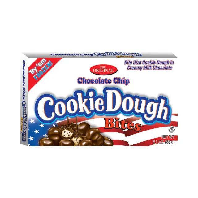 Cookie Dough Bites Patriotic Chocolate Chip 88gr (ΠΡΟΣΟΧΗ! Λιώνει!)